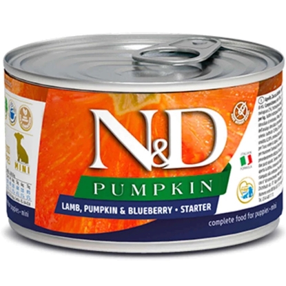 Picture of N&D WET DOG STARTER Lamb, pumpkin & blueberry 140gr